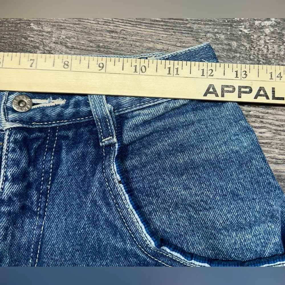 Vintage Guess Jeans Denim Jorts Baggy Y2K Carpenter Shorts Size 12 GUC